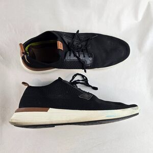 Wolf & Shepherd Shoes Mens 11 Black Swiftknit Lightweight Dress Sneakers